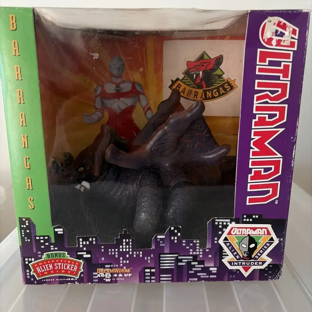 1991 Ultraman Alien Intruder Series / BARRANGAS Figure / Dreamworks / with Box
